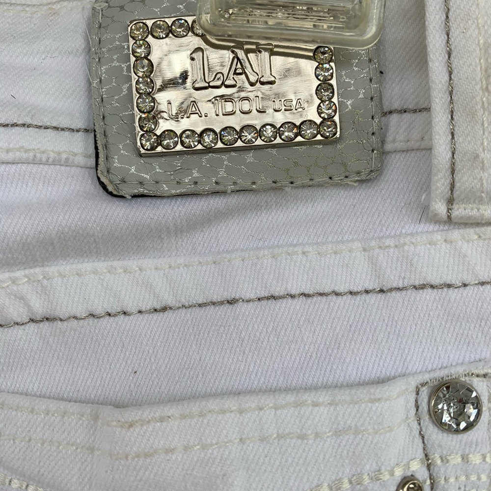3 for $20 * Jeweled White Pants LA